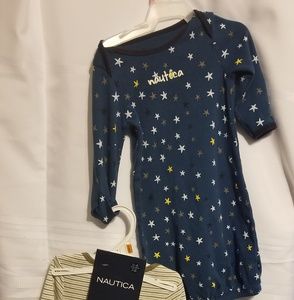 Two Nautical infant Gowns